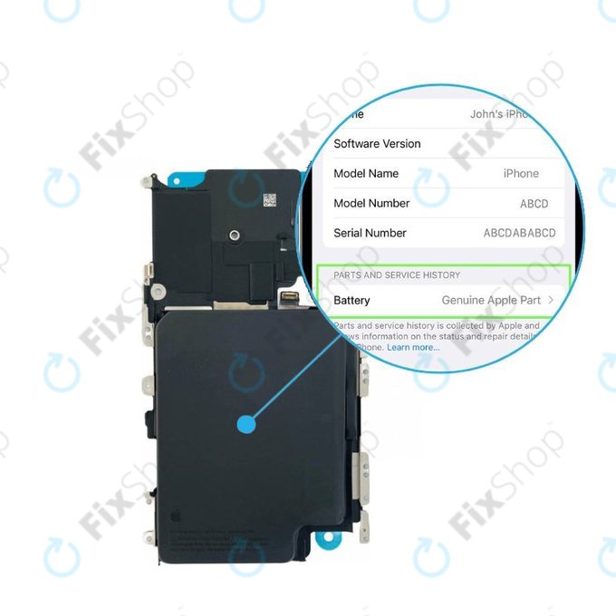 Akku für iPhone 17 Pro Max eSIM | 5088mAh | 661-56056 | Genuine Apple