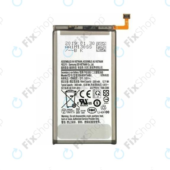 Samsung Galaxy S10 G973F - Akku Batterie EB-BG973ABU 3400mAh