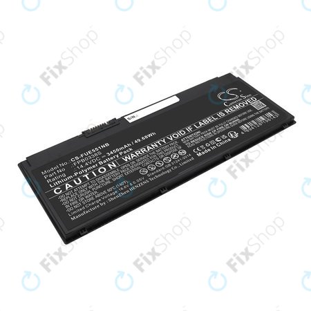 Akku batterie für Fujitsu Lifebook E4411, E448, E458, 3450mAh, Li-Pol, 14.4V, FPB0338S, HQ