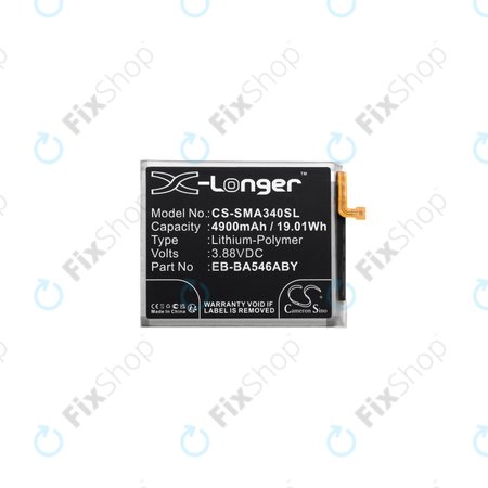 Samsung Galaxy A34 5G A346B - Akku Batterie EB-BA546ABY 4900mAh HQ