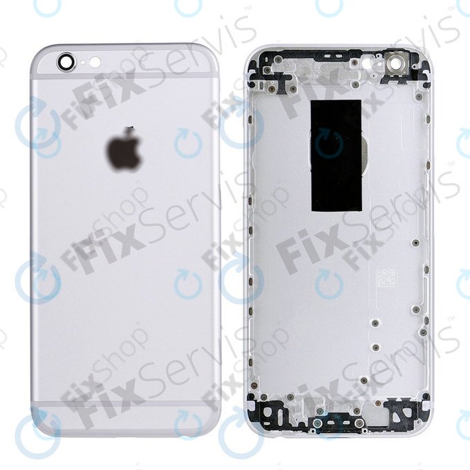 Apple iPhone 6S - Backcover (Silver)