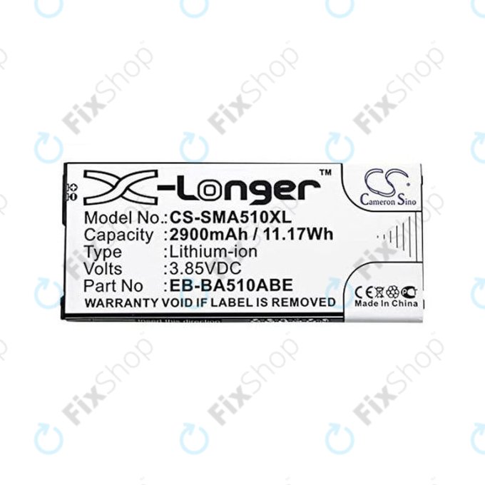 Samsung Galaxy A5 A510F (2016) - Akku Batterie EB-BA510ABE 2900mAh HQ
