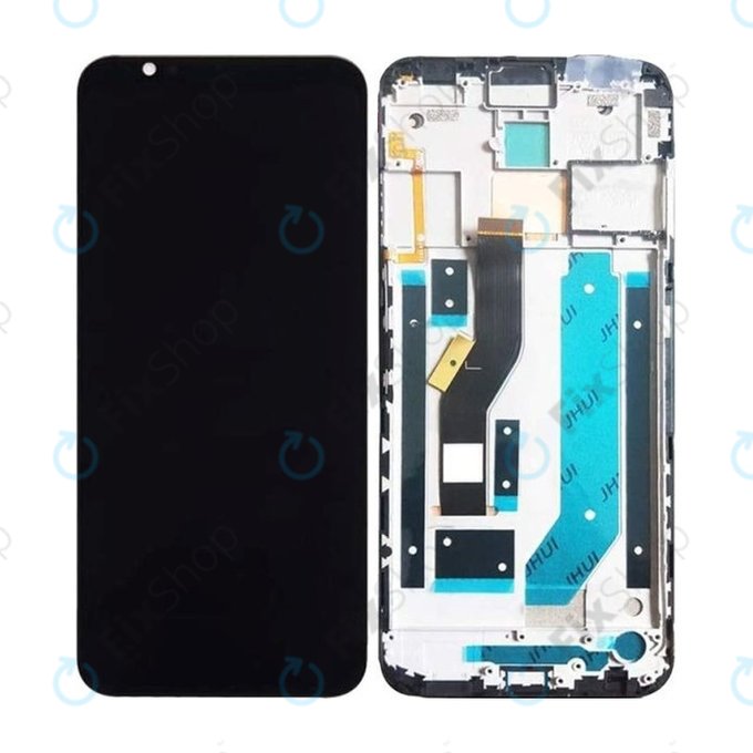 Nubia Red Magic 3 - LCD Display + Touchscreen Front Glas + Rahmen (Black) TFT