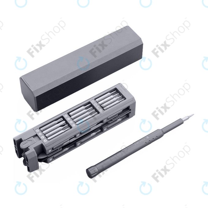 Kingsdun - Präzisionsset mit Schraubendreher und Bits 44in1