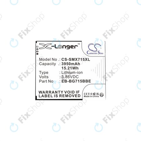 Samsung Galaxy Xcover Pro G715F - Akku Batterie EB-BG715BB 3950mAh HQ