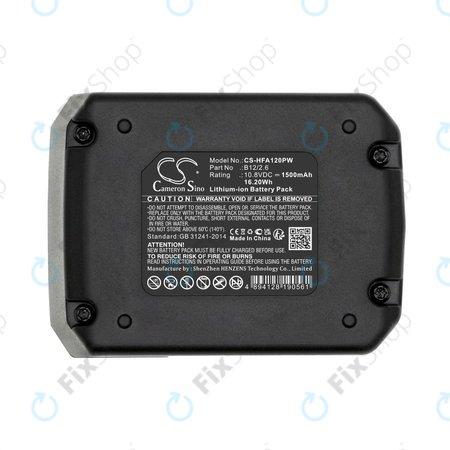 Akku batterie für Hilti PR 2-HS A12, 1500mAh, Li-Ion, 10.8V, B12/2.6, B12/4.0, 2077977, HQ