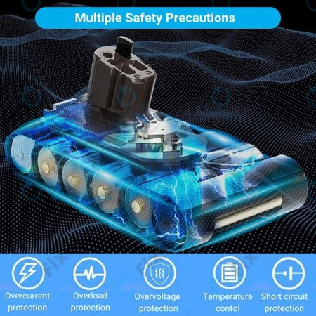 Dyson V11, V15 - Akku Batterie SV15, SV18, 970938-01 Li-Ion 25.2V 4500mAh