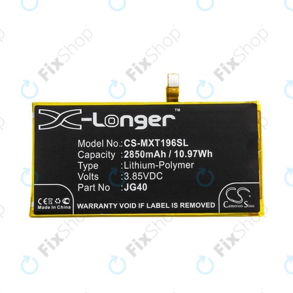 Akku batterie für Motorola Moto G7 Plus, G7 Plus DS, 2850mAh, Li-Pol, 3.85V, JG40, HQ