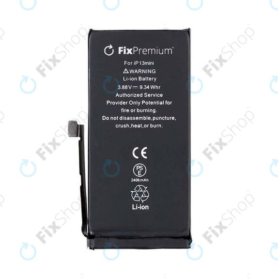Akku Batterie für iPhone 13 Mini, 2406mAh, DIAGNOSTIC