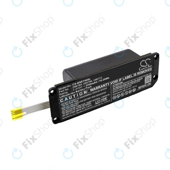 Akku batterie für Bose Soundlink Mini 2, 2200mAh, Li-Ion, 7.4V, 088789, HQ