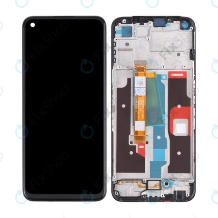 Realme 8i RMX3151 - LCD Display + Touchscreen Front Glas + Rahmen TFT