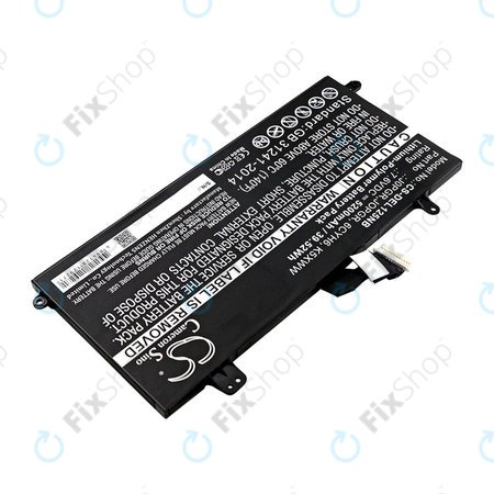 Batterie für Dell Latitude 5290, Latitude 12 5285, 5200mAh, Li-Pol, 7.6V, J0PGR, HQ