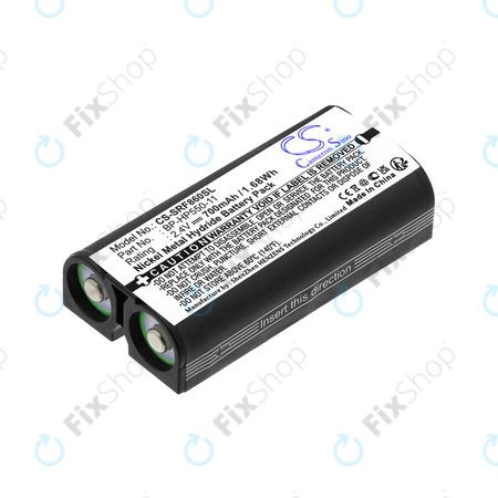 Akku batterie für Sony MDR, BP-HP550-11, Ni-MH, 2.4V, 700mAh, HQ