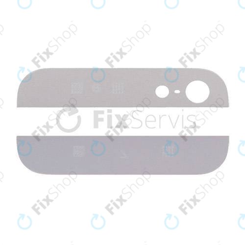 Apple iPhone 5 - Hintere Glas Leiste Schienen (White)