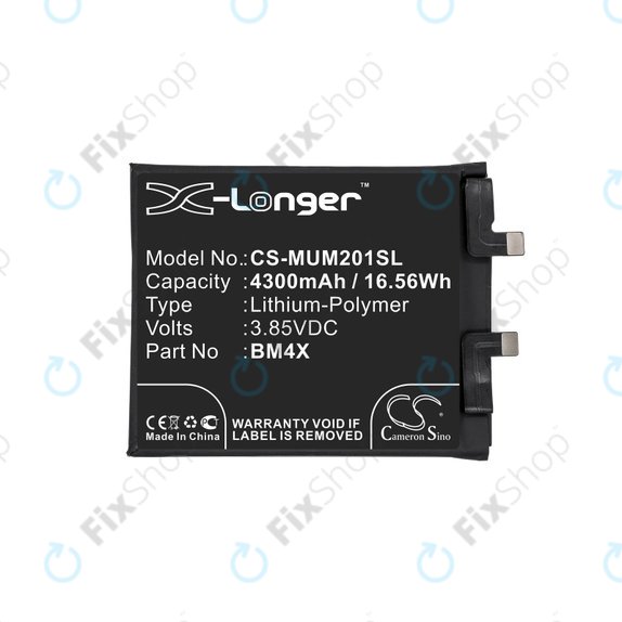 Xiaomi Mi 11 - Akku Batterie BM4X 4300mAh HQ