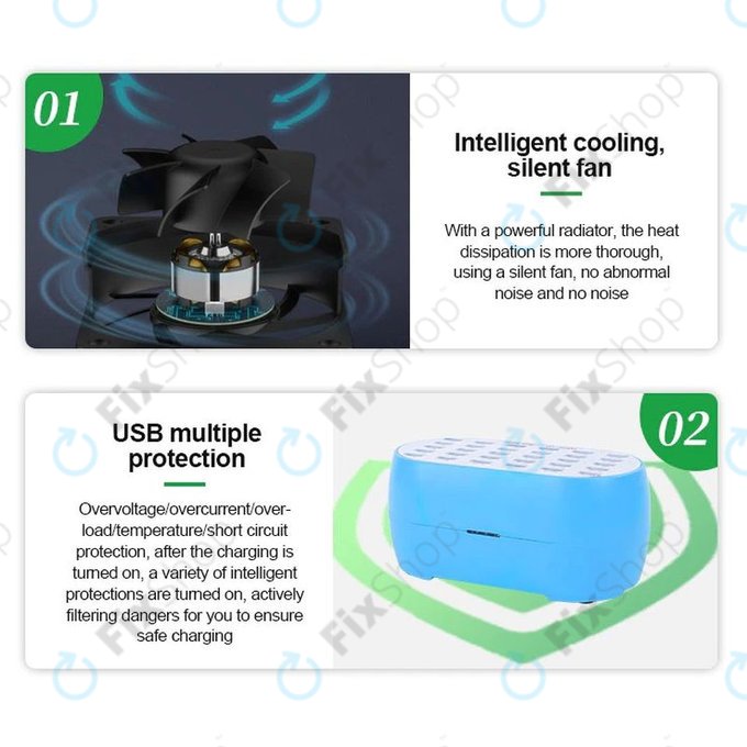 Relife RL-304M - Smart USB-Ladegerät - 30x USB / 160W