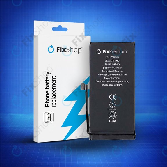 Akku Batterie für iPhone 13 Mini, 2406mAh, DIAGNOSTIC