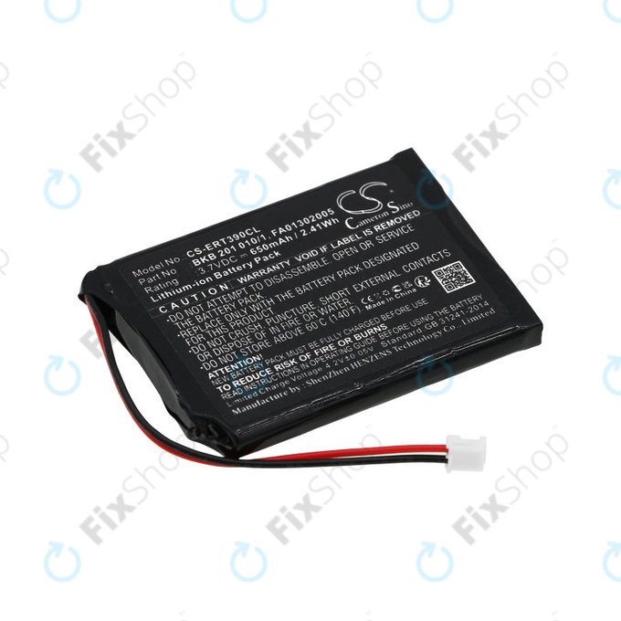 Batterie für Ascom, Avaya, Ericsson, Telstra, 650mAh, Li-Ion, 3.7V, FA01302005, HQ