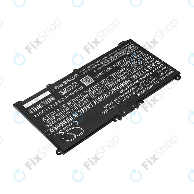 Akku batterie für HP Pavilion 14, 15, 17, 3550mAh, Li-Pol, 11.55V, HT03XL, HQ
