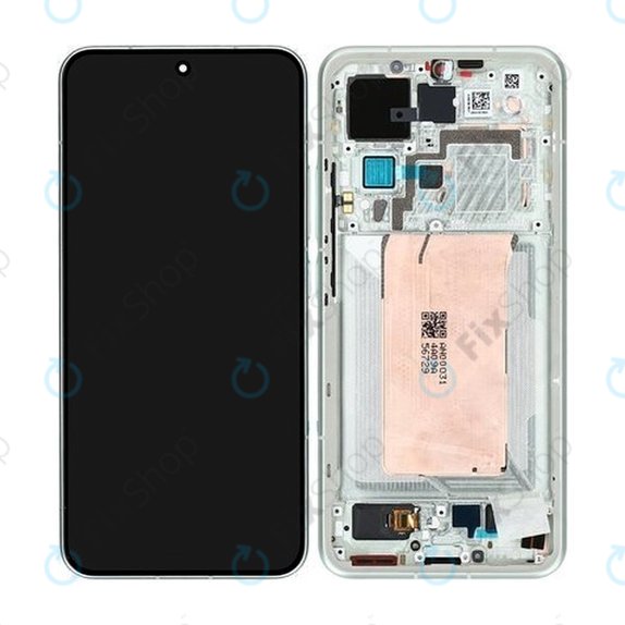 Xiaomi 15 5G - LCD Display + Touchscreen Front Glas + Rahmen (Green) - 560063000O300 Genuine Service Pack