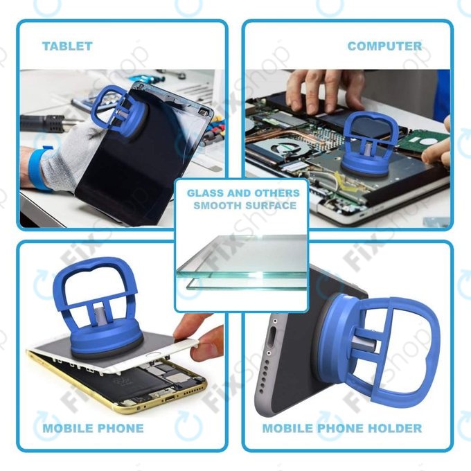 Fester Saugnapf zum Öffnen von Geräten