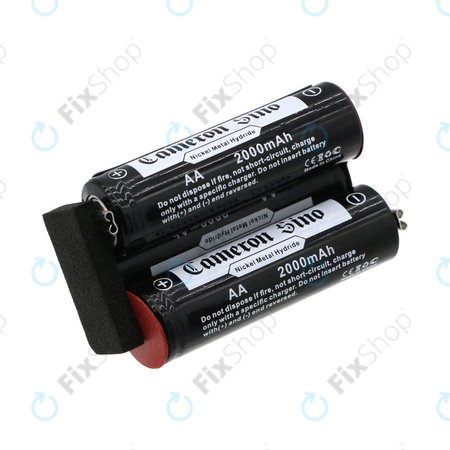 Batterie für Moser ChromStyle, Wella Academy, Super Cordless, 2000mAh, Ni-MH, 3.6V, 1871-7590, HQ