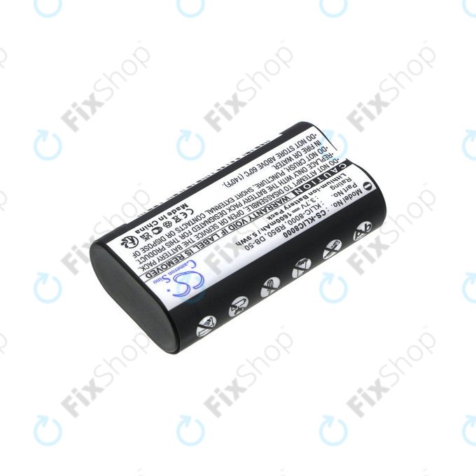 Batterie für Jay-Tech Jay-Cam I4800, Kodak Easyshare Z1012, 1600mAh, Li-Ion, 3.7V, KLIC-8000, HQ