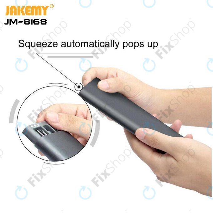 Jakemy JM-8168 - Magnetischer Mehrzweck-Präzisionsschraubendreher-Satz 24in1