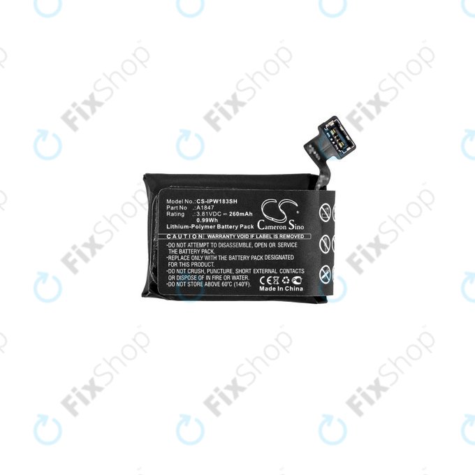 Apple Watch 3 38mm - Akku Batterie A1847 (GPS Version) 260mAh HQ
