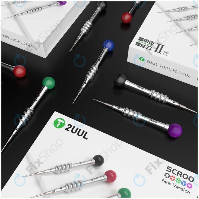 2UUL Scroo - Lollipop Schraubenzieher Set 5in1
