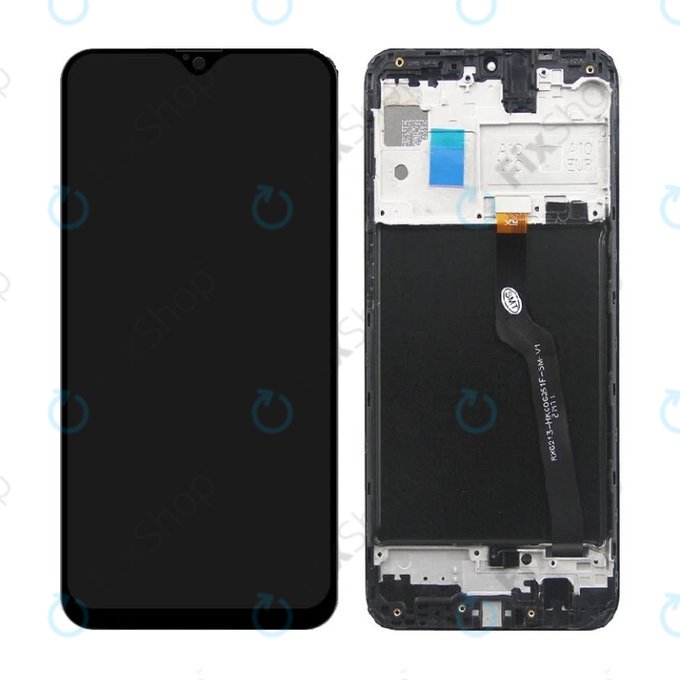 Samsung Galaxy A10 A105F - LCD Display + Touchscreen Front Glas + Rahmen TFT