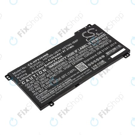 Akku batterie für HP ProBook x360 440 G1, x360 11 G3, 4150mAh, Li-Pol, 11.4V, HSTNN-UB7P, HQ
