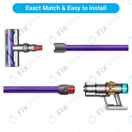 Dyson V12 - Absaugstab (Lila)