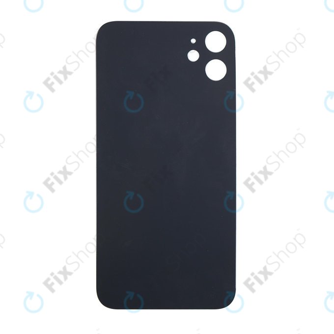 Apple iPhone 11 - Backcover Glas (Black)