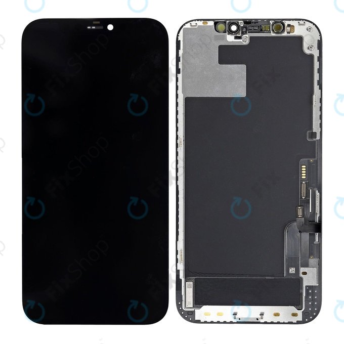 Apple iPhone 12, 12 Pro - LCD Display + Touchscreen Front Glas + Rahmen TFT
