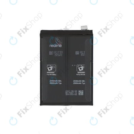 Realme GT 2 Pro 5G RMX3301 RMX3300, GT Neo 2 5G RMX3370 - Akku Batterie BLP887 5000mAh - 4908703 Genuine Service Pack