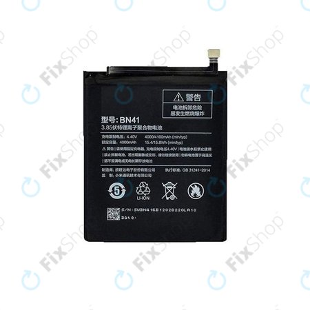 Xiaomi Redmi Note 4 MTK - Akku Batterie BN41 4100mAh