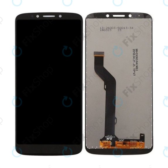 Motorola Moto E5 Plus XT1924 - LCD Display + Touchscreen Front Glas (Black) TFT
