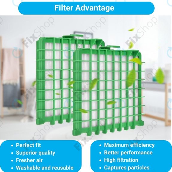HEPA-Filter, 2 Stk. für Rowenta Silence Force, X-Trem