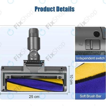 Dyson V12 - Bodendüse mit LED-Grünlicht