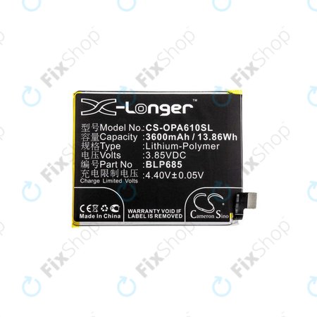 OnePlus 6T A6010 A6013, 7 GM1901 GM1903 - Akku Batterie BLP685 3600mAh HQ