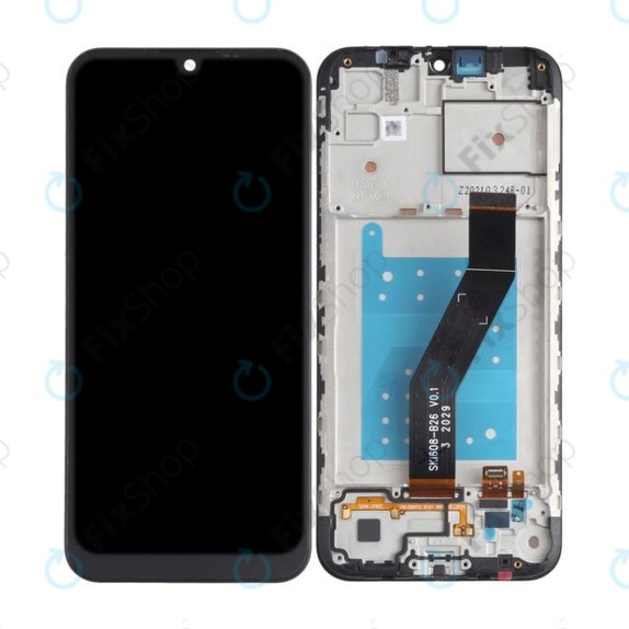 Motorola Moto E6i XT2053-5 - LCD Display + Touchscreen Front Glas + Rahmen TFT