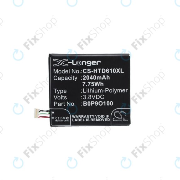 HTC Desire 610 A3 - Akku Batterie B0P9O100 2040mAh HQ