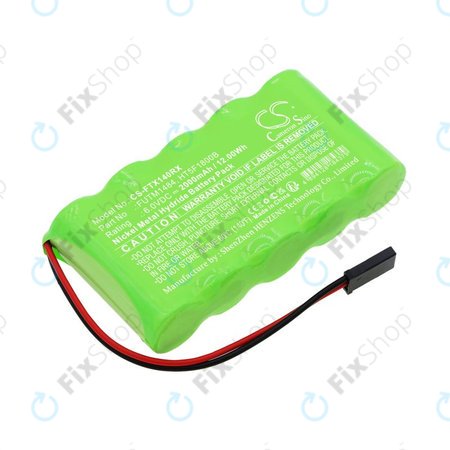 Akku batterie für Futaba 14SG, 4PKS, 2000mAh, Ni-MH, 6V, FUTM1484, HQ