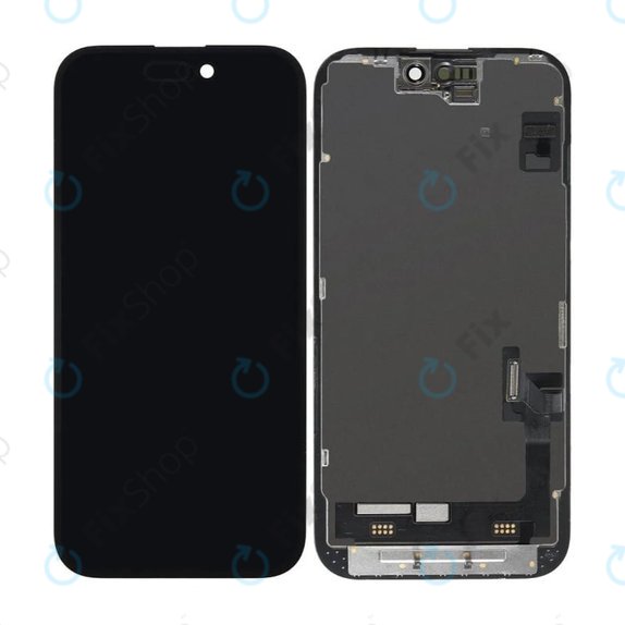 Apple iPhone 15 - LCD Display + Touchscreen Front Glas + Rahmen Hard OLED FixPremium