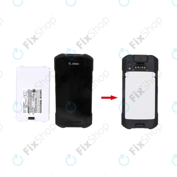 Zebra TC21,TC26,TC26AK,TC210,TC210K - Akku Batterie BTRY-TC2Y-1XMA1-01 3050mAh (White) HQ