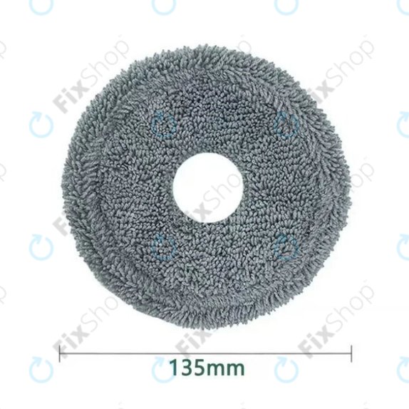 Wischtuch, 2 Stk., Waschbar für Xiaomi Robot Vacuum S40 Pro, 5, 5 Pro