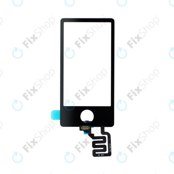 Touchscreen-Glas für iPod Nano (7th Gen), Black