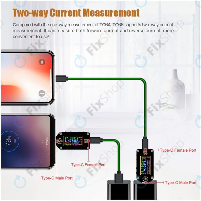 Joy-it JT-TC66C - Multifunktions-Multimeter (USB-C)