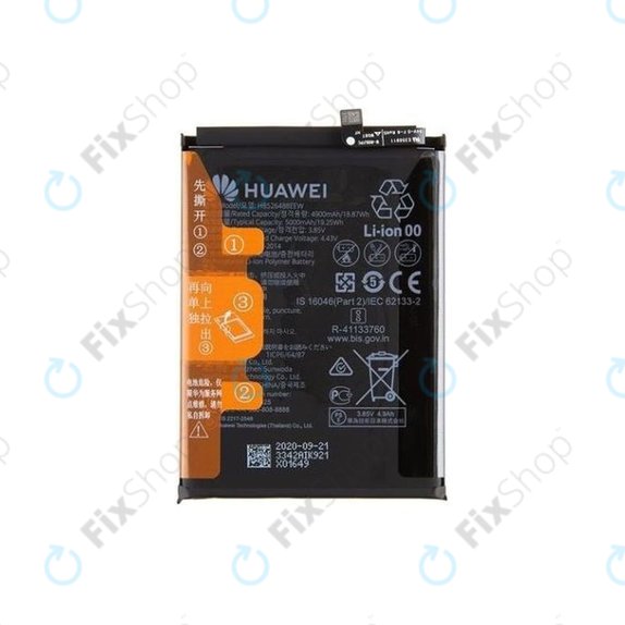 Huawei P Smart (2021) - Akku Batterie HB526488EEW 5000mAh - 24023342 Genuine Service Pack